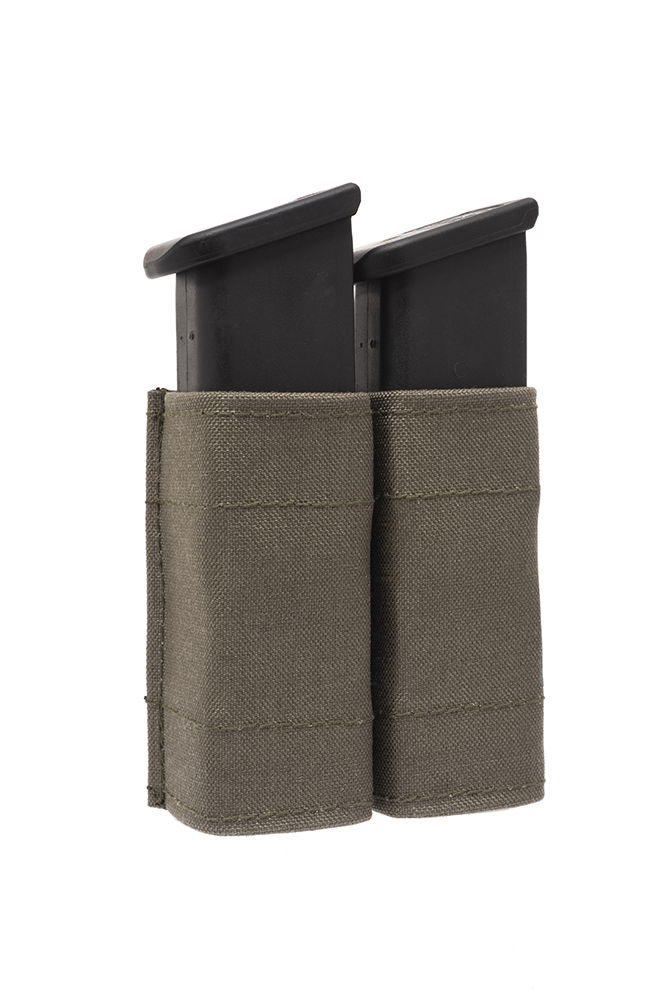 HunTac Fast Universal Cordura Kydex Magazintasche - Pistole Doppel